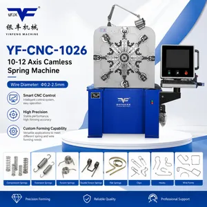 Metal Spring Shaped Curved Spring Stainless Steel Wire Forming Spring Making Machine