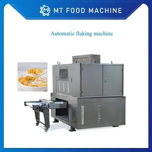 Automatic Sweet Cornflakes Making Machine PLC Control System