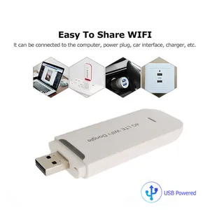 3G 4G Wireless Cellular Modem Dongle USB WiFi Router Network with SIM Cards Slot High Speed 150Mbps for Computer
