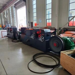 Full Automatic 11mm Ribbed Wire Making Machine/Steel Ribbing Machine Ribbed Wire Cold Drawing Machine with Wire Straightening Wire Mesh Making Machines