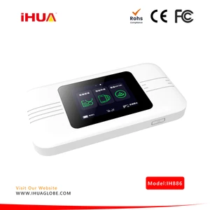High-Speed WiFi6 Mifi Router with 2.4-Inch Touch Screen Display