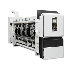 High Speed Roller Transfer Printer Slotter Die Cutter Machine Full Computer Control
