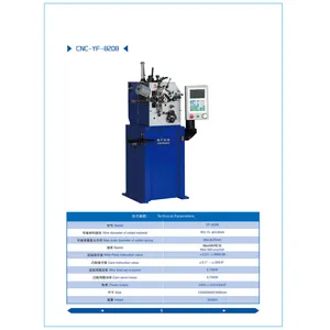 Robust Programmable 2-Axis CNC Metal Spring Coiling Machine for Medical Devices