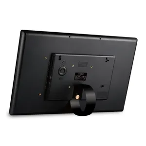 Motorized Computer Monitor Lift Audio System Paperless Video IPS Panel LCD 21.5 Inch Conference System