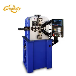 CNC Automatic Making Spring Coiling Wire Bending Rotation Machine Sale