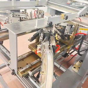 Automatic Hard Box Corners Pasting Machine Rigid Cardboard Paper Phone Gift Case Rigid Box Making Machine
