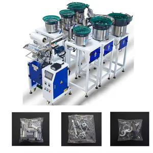 Hot Selling PLC Control Multi-Function Screw Fastener Spring Washer Sorting Weighing Packaging Machines
