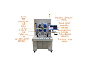Auto Thread Checking Machine for New Energy Battery Module Fastener Nut Thread