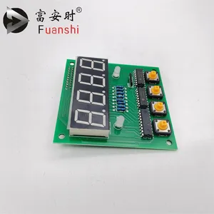 Fuanshi 4 Digit LED Display Control Board Module with Buttons