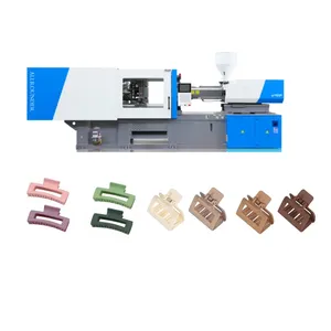 Plastic Rectangle Matte Hair Claw Injection Molding Machine