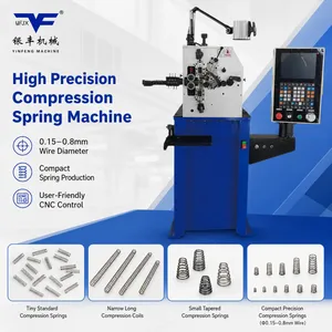 Heat Resistant Constant Force High-Pressure Coil Compression Spring Making Machine
