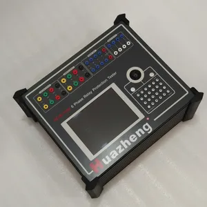 Intelligent Portable Six Current 6 Phase Relay Protection Testing Machine