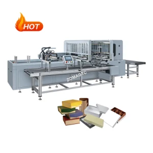 Fully Automatic Rigid Box Making Forming Machine Gift Jewelry Food Packing Box Making Machine Carton Box Assembly Machine