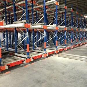 High Speed Warehouse Storage Heavy Duty Radio Shuttle Pallet Rack System