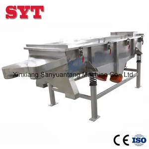 China Rice Bran Millet Grading Separate Machine Price Linear Vibrating Screen
