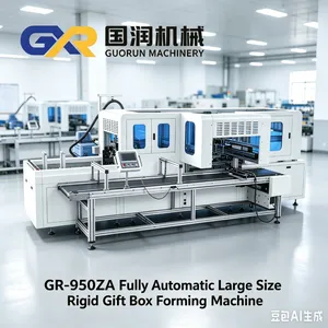Zero-Scratch Fully Automatic Rigid Box Assembly Machine for Premium Gift Box Packaging