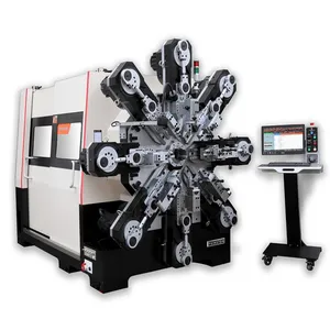 High Speed Might Camless Spring Making Machine with Servo Spinner CNC Wire Bending Machine Spring Coiling Machine
