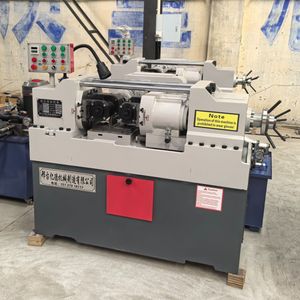 Fully Automatic Hydraulic Thread Rolling Machine - Round Steel Thread Screw Thread Rolling Machine - Screw Rod Thread Rolling Machine