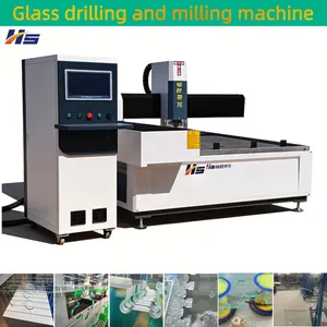 High Precision Glass Drilling Routing Notching Machine