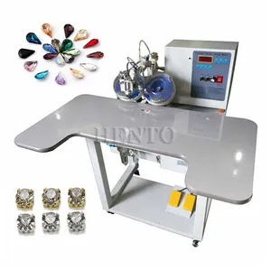 Simple Operation Hot Fix Rhinestone / Rhinestone Setting Machine