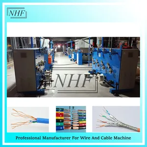 Copper Wire Extrusion Production Line PVC Insulated Cable System PVC Electric Wire Making Machine PVC Cable Coating Machine