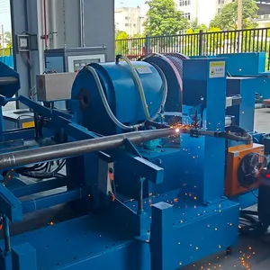 Automatic Ground Screw Pile Forming Machine Helical Pile Making Machine