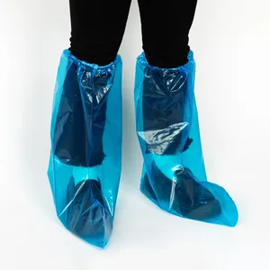 PE Disposable Transparent Rain Boot Cover Making Machine