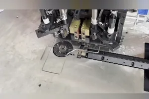 Automatic Bathroom Wire Rack Making Machine Production Line