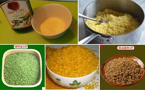 Artificial Rice Making Extruder Machine Fortified Rice Processing Line Plant