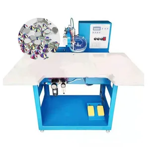 High Quality Ultrasonic Rhinestone Fix Rhinestone Machine Template Machine Rhinestone Automatic Setting Machine for Cloth