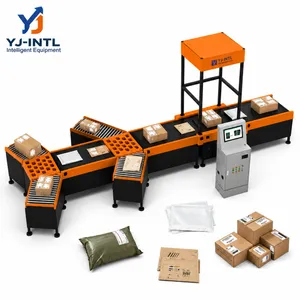Factory Direct Automatic Dynamic Dws Parcel Sorting Machine with Swivel Wheel Sorter System