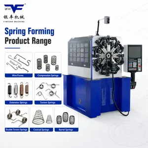Stainless Steel Spring Wire Forming Bending R Pin Springs Making Machine