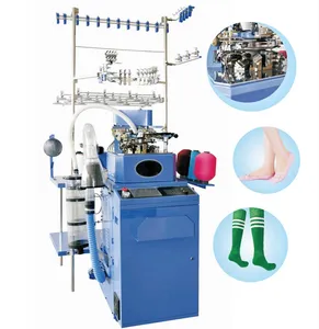 High Speed Flat Computerized Sock Knitting Machine for Making Spring Sock