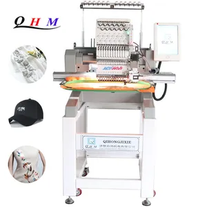 High Speed Single Head 3 in 1 Computer Embroidery Machine Newest Dahao Control System