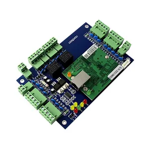 Two-Door TCP/IP Door Controller PCB Board for Access Control System