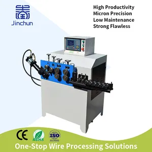 Compact Design Automatic Wire Ring Forming Machine with High Accuracy Bending System