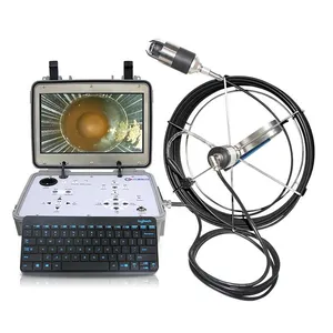 Wide-Angle Front Viewing Complete Sewage Pipe Inspection Camera System