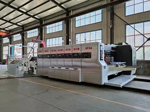 Fully Automatic Carton Making Machine Computer Control Printing Slotting Die Cutting Machine