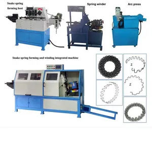 Automatic S-Shape Sf-Coil Fully Automatic Sofa Zigzag Coiling Spring Forming Machine