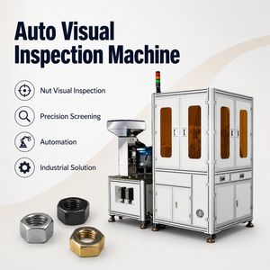 Automatic Visual Inspection Machine for Fastener Surface Defect Detection and Optical Sorting