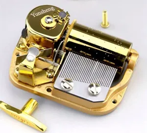 User Friendly 30 Note Mini Musical Movement for Gift Making