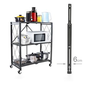 Home Kitchen Furniture Removing Rack Foldable Detachable Kitchen Rack Kitchen Foldable Rack for Storage
