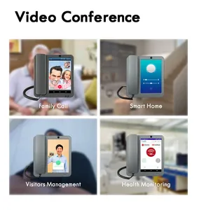 Wireless Bluetooth Desk Telephone with Android 10 System