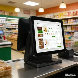 OEM ODM 15.6-Inch POS Cash Register Terminal Retail Store Win Android Payment System