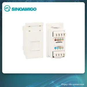 Type 50 Module Cat 5e RJ45 Socket with Shutter