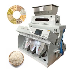 High Efficiency Rice Sorting Machine / Beans Color Sorter Machine / Rice Color Sorter