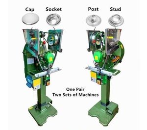 Automatic Snap Button Rivet Making Assembly Machine