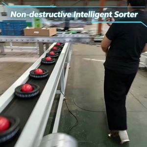 Multi Function Fruit & Vegetable Sorting Machine Color Size Weight Selector