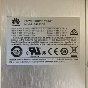 Huawe R4815g1 Telecom Power Rectifier Module 48V DC Power Supply System