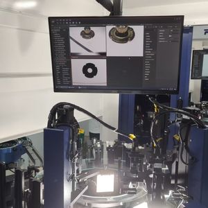 Automatic Nut Visual Inspection Machine with Optical Sorting System
